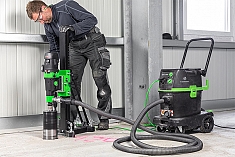 Эксплуатация двигателя с микроударом для алмазного бурения Eibenstock ESD 200