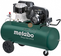 Компрессор поршневой Metabo Mega 650-270 D