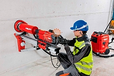 Применение водосборного кольца Hilti DD-WCS-67