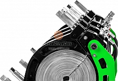 Зажимы центратора электрогидравлического стыкового сварочного аппарата для пластиковых труб Просвар С 250 Плюс